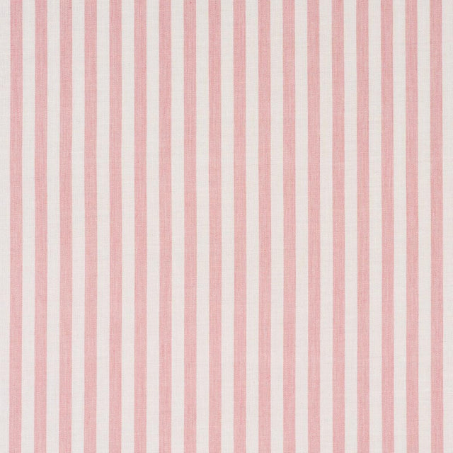 Schumacher Hanson Indoor/Outdoor Stripe Narrow Pink Fabric