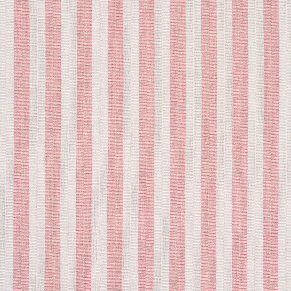 Schumacher Hanson Indoor/Outdoor Stripe Narrow Pink Fabric