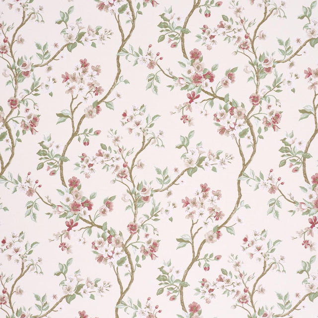 Schumacher Cherry Blossom Cherry Fabric