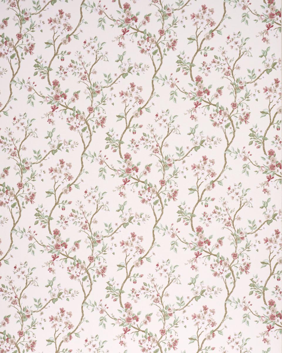 Schumacher Cherry Blossom Cherry Fabric