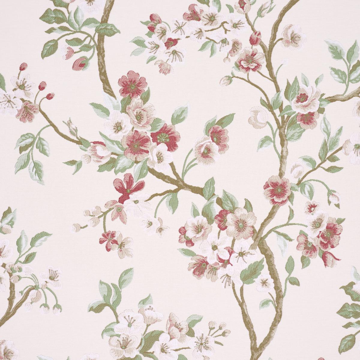 Schumacher Cherry Blossom Cherry Fabric