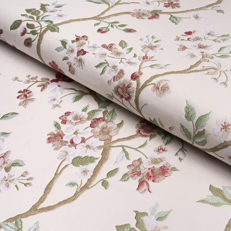 Schumacher Cherry Blossom Cherry Fabric