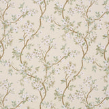 Schumacher Cherry Blossom Citron Fabric