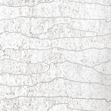 Thibaut Cloud Mosaic White Silver Wallpaper