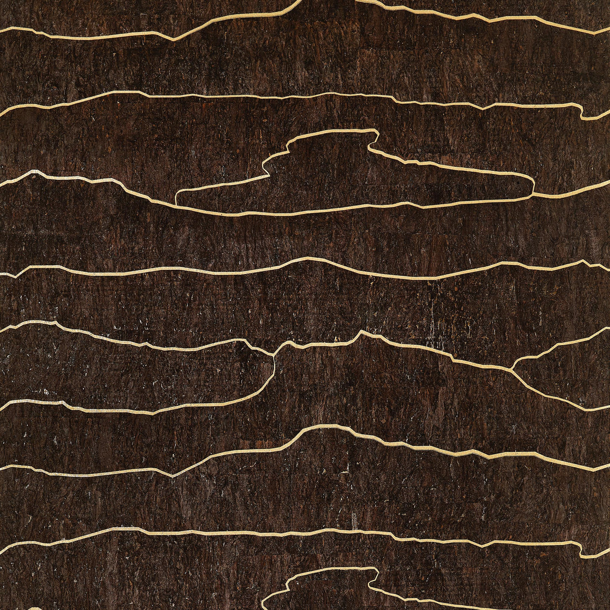 Thibaut Cloud Mosaic Gold Bark Wallpaper