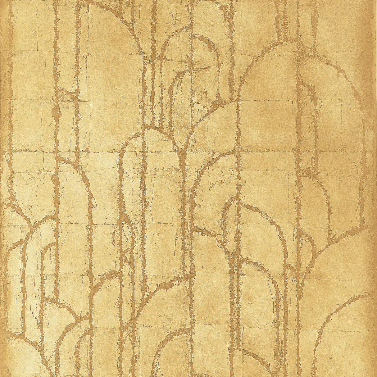 Thibaut Deco Moon Gold Wallpaper