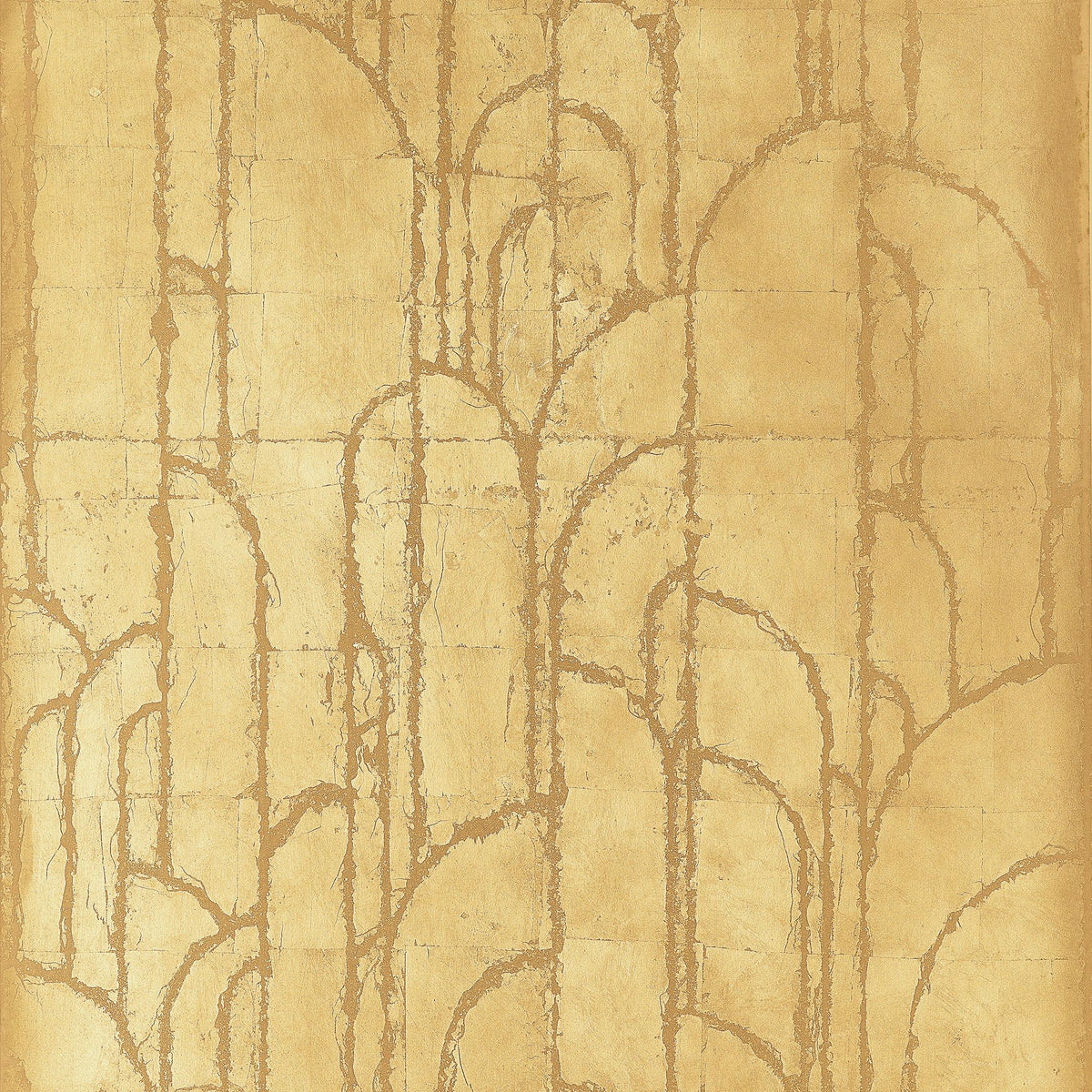 Thibaut Deco Moon Gold Wallpaper