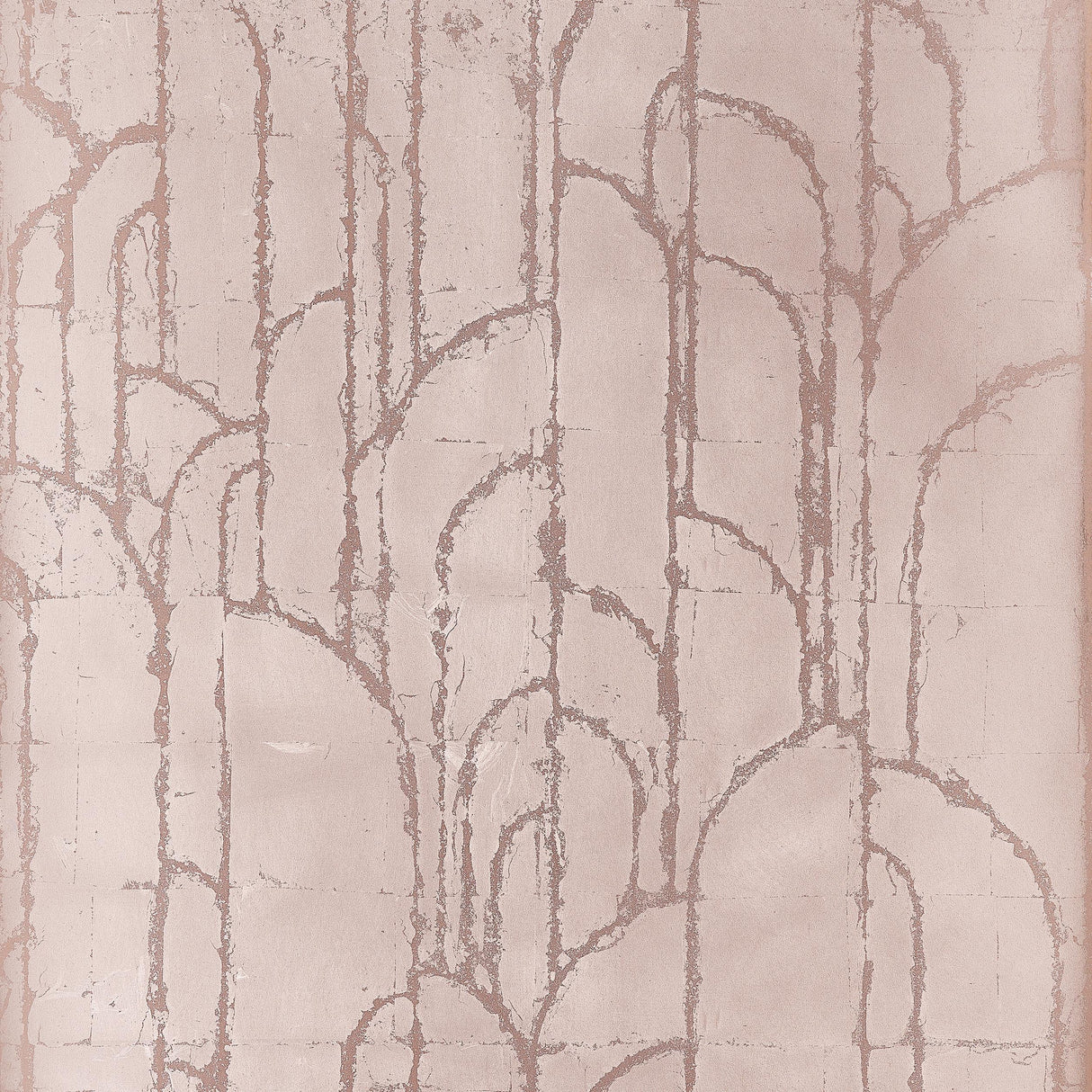 Thibaut Deco Moon Rose Gold Wallpaper
