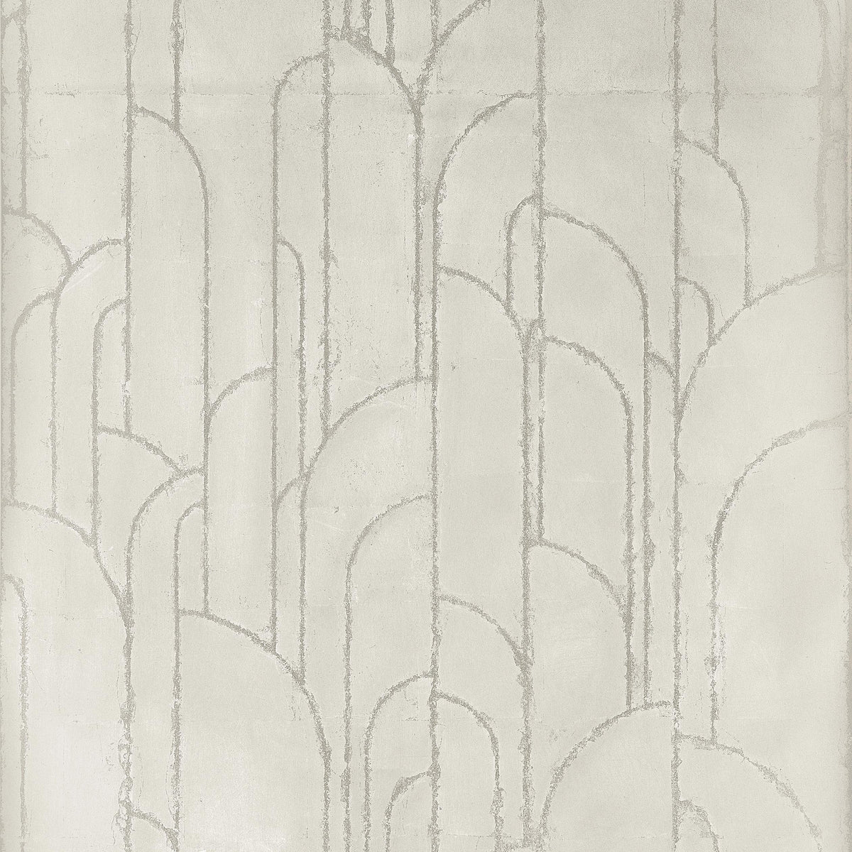 Thibaut Deco Moon Gilver Wallpaper