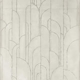 Thibaut Deco Moon Gilver Wallpaper