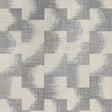 Thibaut Raffia Squares Graphite Wallpaper
