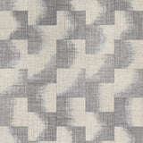 Thibaut Raffia Squares Graphite Wallpaper