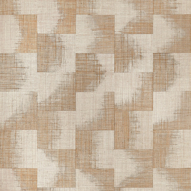 Thibaut Raffia Squares Beige Wallpaper