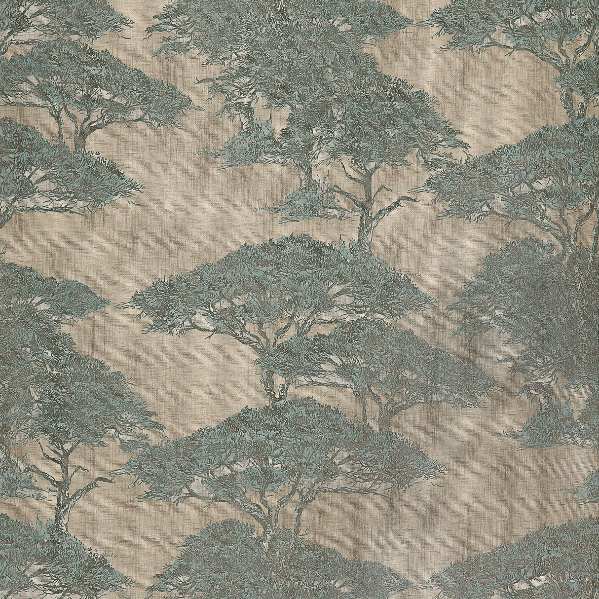 Thibaut Torrey Pines Spa Blue Wallpaper
