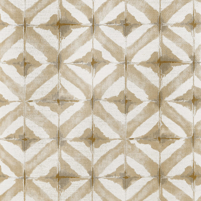 Thibaut Water Blocks Beige Wallpaper