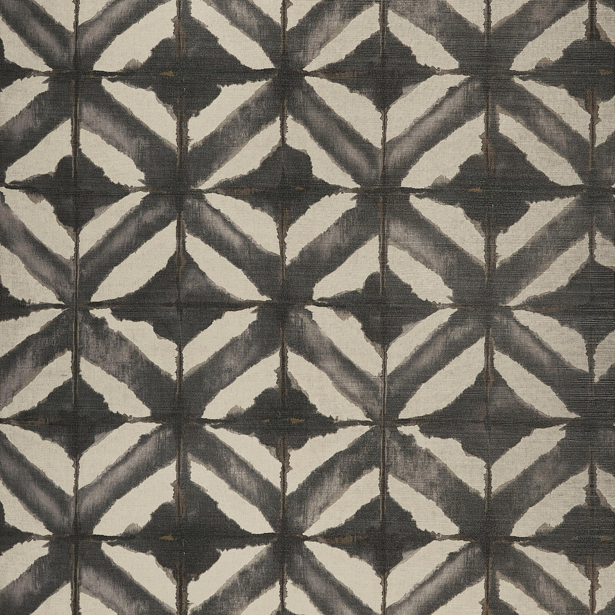 Thibaut Water Blocks Black Wallpaper