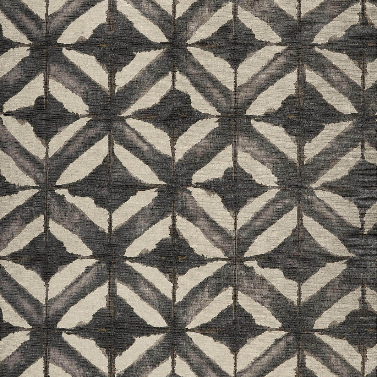 Thibaut Water Blocks Black Wallpaper
