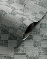 Lee Jofa GLYPH WC STEEL Wallpaper