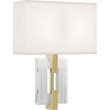 Robert Abbey (1009) 12" x 16.25" LINCOLN WALL SCONCE