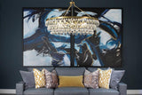 Robert Abbey (1004) 35" x 23.75" BLING CHANDELIER