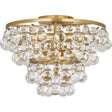 Robert Abbey (1002) 16.75" x 12" BLING FLUSHMOUNT