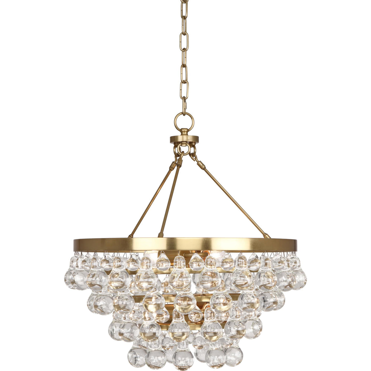 Robert Abbey (1000) 20.5" x 22" BLING CHANDELIER