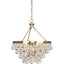 Robert Abbey (1000) 20.5" x 22" BLING CHANDELIER