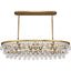 Robert Abbey (1007) 42.75" x 9.75" BLING CHANDELIER