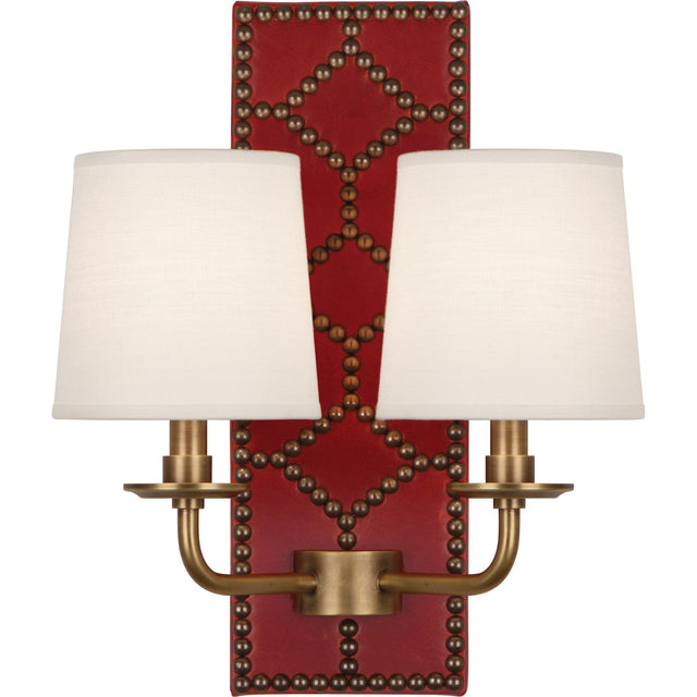 Robert Abbey (1031) 13.5" x 16.5" WILLIAMSBURG LIGHTFOOT WALL SCONCE