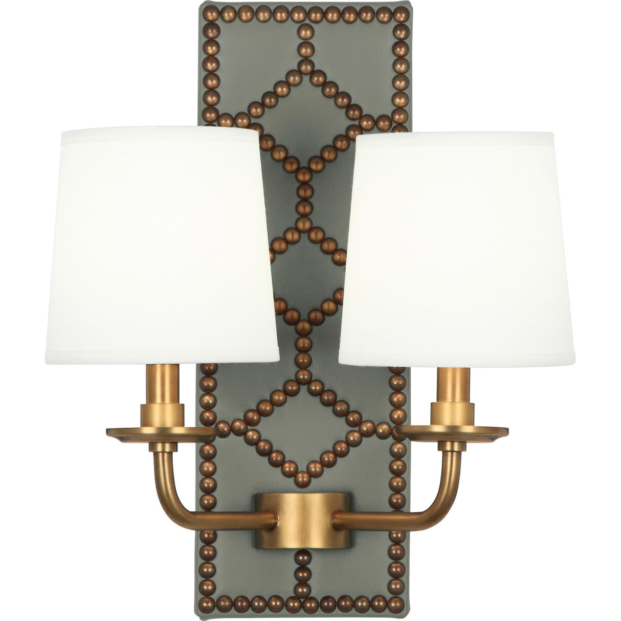 Robert Abbey (1034) 13.5" x 16.5" WILLIAMSBURG LIGHTFOOT WALL SCONCE