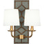Robert Abbey (1034) 13.5" x 16.5" WILLIAMSBURG LIGHTFOOT WALL SCONCE