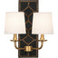 Robert Abbey (1035) 13.5" x 16.5" WILLIAMSBURG LIGHTFOOT WALL SCONCE