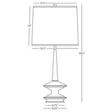 Robert Abbey (1041) 8.13" x 34.5" FLETCHER TABLE LAMP