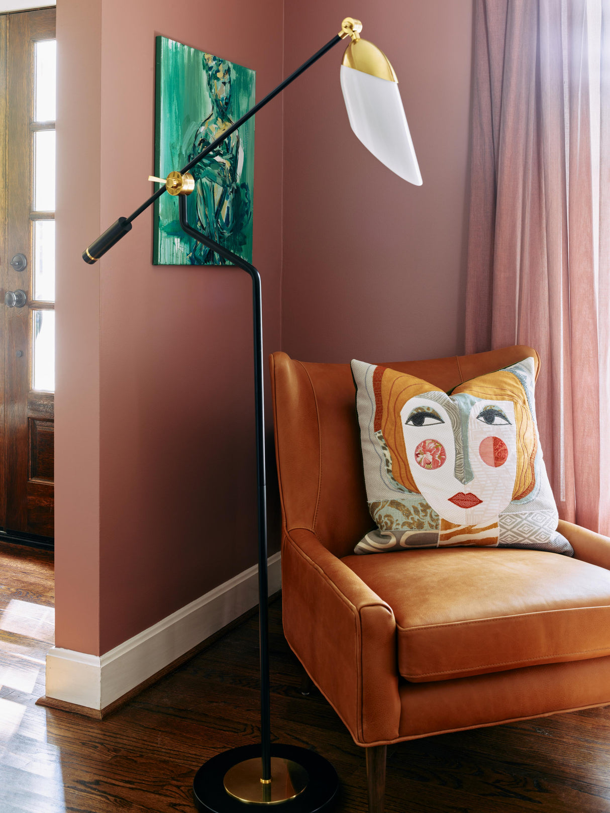 Robert Abbey (1211) 12" x 61" FERDINAND FLOOR LAMP