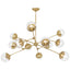 Robert Abbey (1215) 50.5" x 25" CELESTE CHANDELIER