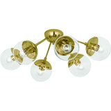 Robert Abbey (1217) 30.5" x 10.75" CELESTE FLUSHMOUNT