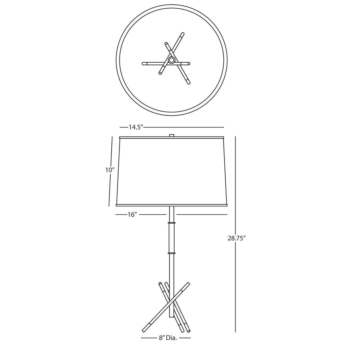 Robert Abbey (1217) 30.5" x 10.75" CELESTE FLUSHMOUNT