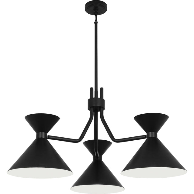 Robert Abbey (1254) 36" x 18.75" CINCH CHANDELIER