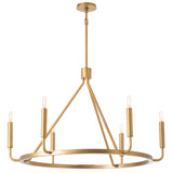 Robert Abbey (1408) 37.5" x 23.5" MAVISTEN EDITION CARBONIA CHANDELIER