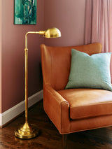 Robert Abbey (1505) 10" x 37.5" KINETIC FLOOR LAMP