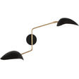 Robert Abbey (1528) 48" x 21" RICO ESPINET RACER WALL SCONCE