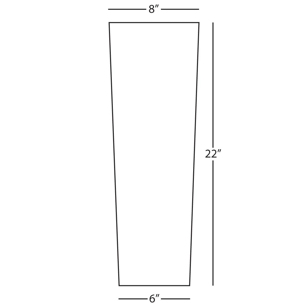 Robert Abbey (1591) 8" x 22" RICO ESPINET MARINA TABLE LAMP