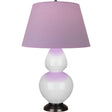 Robert Abbey (1640L) 9.5" x 31" DOUBLE GOURD TABLE LAMP