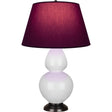 Robert Abbey (1640P) 9.5" x 31" DOUBLE GOURD TABLE LAMP