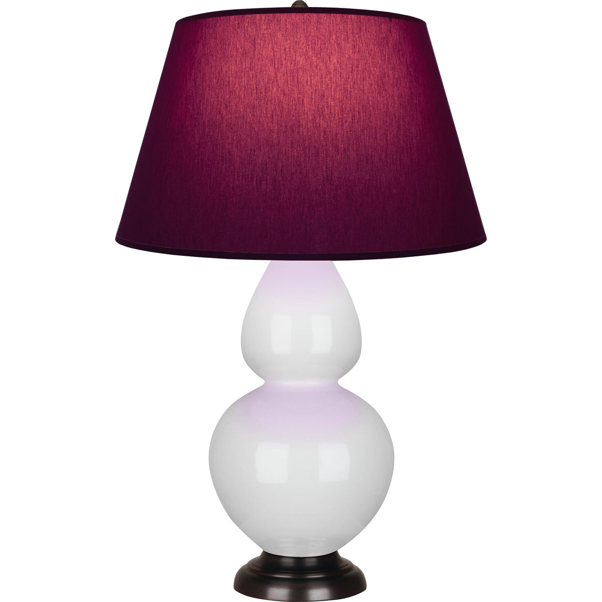 Robert Abbey (1640P) 9.5" x 31" DOUBLE GOURD TABLE LAMP