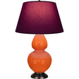 Robert Abbey (1645P) 9.5" x 31" DOUBLE GOURD TABLE LAMP