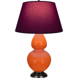 Robert Abbey (1645P) 9.5" x 31" DOUBLE GOURD TABLE LAMP