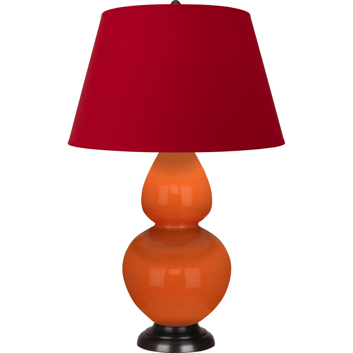 Robert Abbey (1645R) 9.5" x 31" DOUBLE GOURD TABLE LAMP