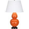 Robert Abbey (1645X) 9.5" x 31" DOUBLE GOURD TABLE LAMP