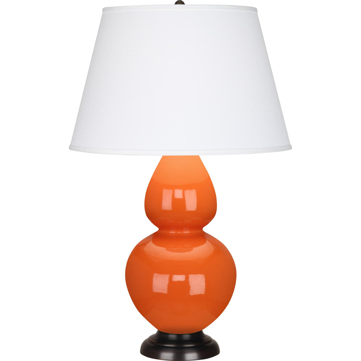 Robert Abbey (1645X) 9.5" x 31" DOUBLE GOURD TABLE LAMP